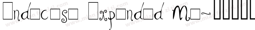 Indecise Expanded Me字体转换